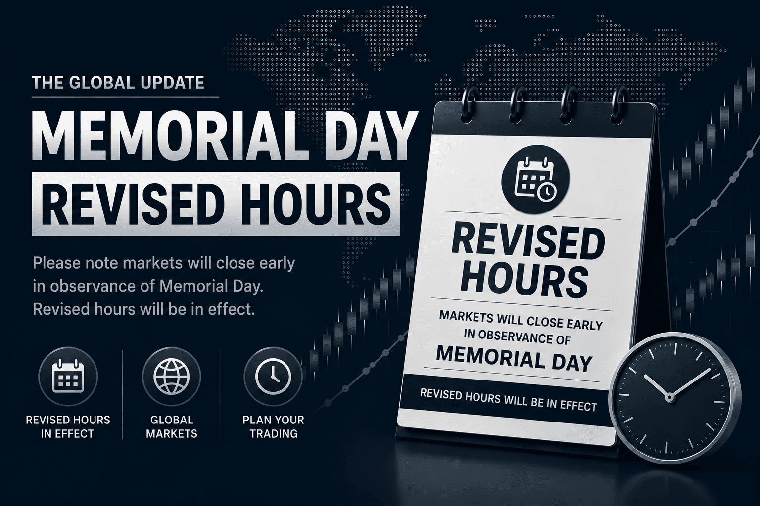 Memorial Day Holiday - Revised Hours